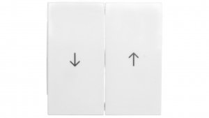B.Kwadrat Klawisz podwójny symbol /strzałka/ biały 5316258999