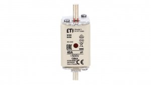Wkładka bezpiecznikowa KOMBI NH00 gG 40A/500V 004182210 /3szt./
