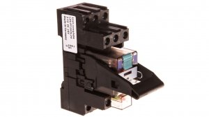 Przekaźnik kompletny serii PT 24V DC styki 3P moduł LED czerwony przył. śrubowe LZS:PT3A5L24