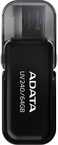 Adata Pendrive UV240 64GB USB 2.0 Czarny 