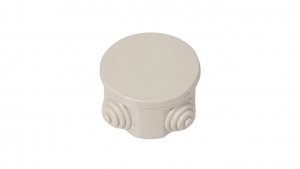 Puszka natynkowa 65x35mm tworzywo IP44 szara OL20001