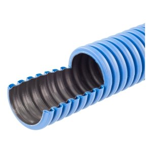 Rura karbowana / arot 40/32 Niebieski RODK / krążek 25mb