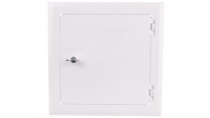 Drzwiczki rewizyjne metalowe 140x140mm białe DMW81