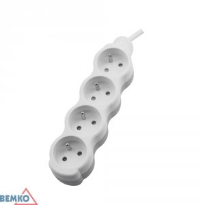 PRZEDŁUŻACZ NB 4X 2P+Z 1.5MM X 1.5M