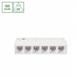 SYSTEM SHIFT BASIC - GRID XS OPRAWA LINIOWA 110MM 6W 4000K BIAŁY
