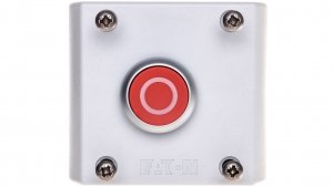 Kaseta z przyciskiem czerwonym /O/ 1Z 1R IP67 M22-D-R-X0/KC11/I 216521