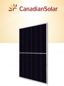 Moduł fotowoltaiczny panel PV 565Wp Canadian Solar CS6W-565T N-TopHiKu6 N-Type Srebrna rama 