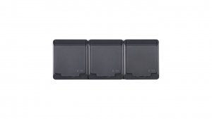 Hermes Gniazdo hermetyczne potrójne z/u Schuko antracyt 16A IP44 0326-07