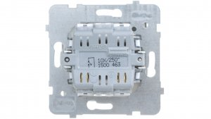 KARO Łącznik pojedynczy z podświetleniem biały ŁP-1SS/m/00