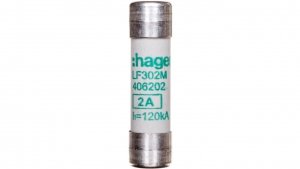 Wkładka topikowa cylindryczna 10x38 mm aM 2A 500V AC LF302M /5szt./
