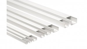 Kanał kablowy z pokrywą CP 60x60 biały /2m/ ECCP6060B