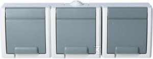 GN.3X2P+Z N/T IP55 SZARE AQUANT