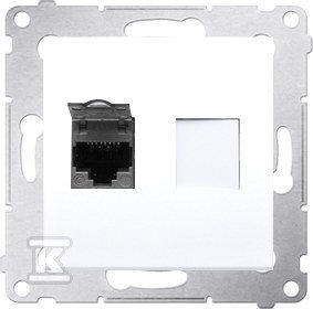 Gniazdo komputerowe pojedyncze RJ45 DMR941