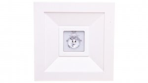 Oprawa awaryjna LED 1W 3h LOVATO N ECO LED 1W (opt. otwarta) jednozadaniowa biała LVNO/1W/E/3/SE/X/WH