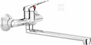 BATERIA LOBO CHROM ZLEWOZMYWAKOWA ŚCIEN