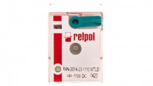 Przekaźnik przemysłowy 4P 110V DC AgNi R4N-2014-23-1110-WTLD