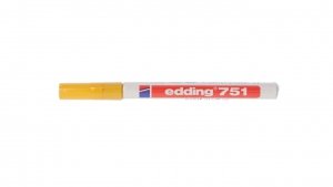 Pisak odporny na ścieranie i wodę PLC-YL 1-2mm żółty E04ZP-01090500403 /5szt./