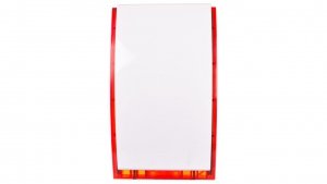 Sygnalizator optyczno-akustyczny, zewnętrzny, czerwone światło LED, z akumulatorem i metalową osłoną SP-4006 R