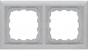 KOS66 Ramka podwójna biała 660482