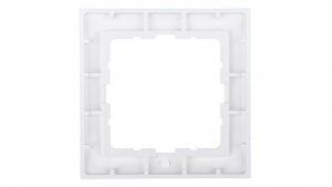 Berker B.Kwadrat Ramka pojedyncza śnieżnobiała 5310118989