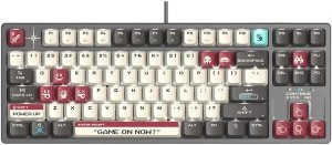 Klawiatura mechaniczna A4TECH BLOODY S87 Pixels Red USB (BLMS RED Plus Switches)
