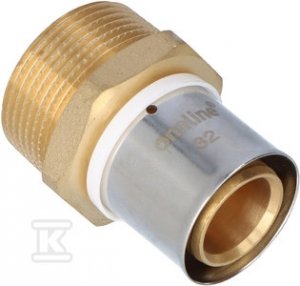 ZŁĄCZKA ZAPRASOWYWANA GZ 32MM X 1 1/4