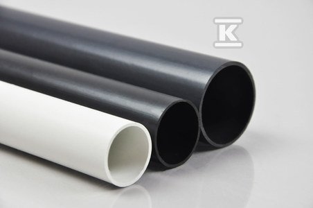  Rura sztywna RL 37 czarna 320N, opakowanie= 10 szt 06.16A