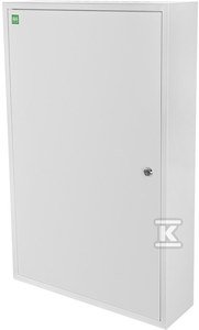 Rozdzielnica natynkowa metalowa z zamkiem KRAFT 5x24 PE+N IP30
