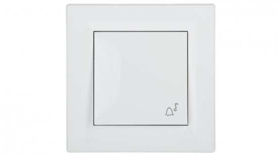 ASFORA Przycisk dzwonek IP44 biały EPH0800221