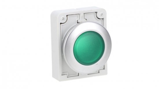 Główka lampki sygnalizacyjnej 30mm płaska zielona M30C-FL-G 183283