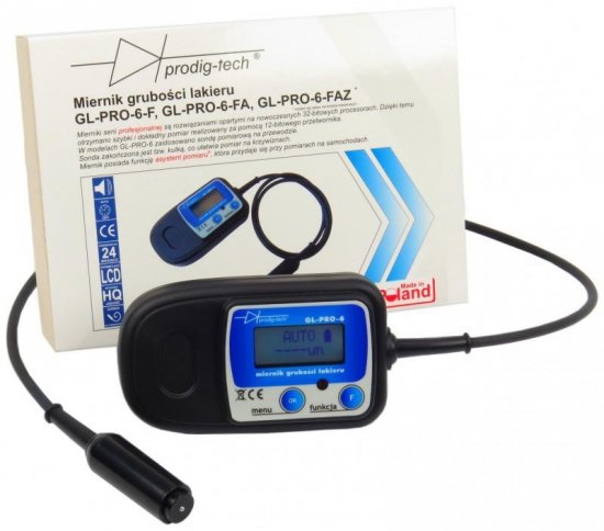 Miernik grubości lakieru Prodig-tech GL-PRO-6-FA