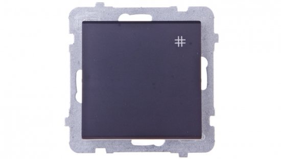 SONATA Łącznik krzyżowy czarny metalik ŁP-4R/m/33