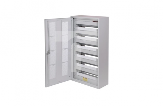 Rozdzielnica modułowa natynkowa 6x25 IP30 stalowa UNI SYSTEM 550-1050-250 M