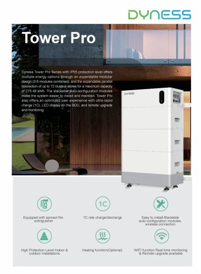 Zestaw Solis 20kW + Dyness Tower PRO TP19 (19.2 kWh)