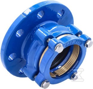 ŁĄCZNIK RK DN80 D90 PN16 PE/PVC