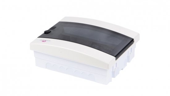 Rozdzielnica modułowa 1x12 podtynkowa /transparentna/ IP40 ECM12PT DIDO 001101011