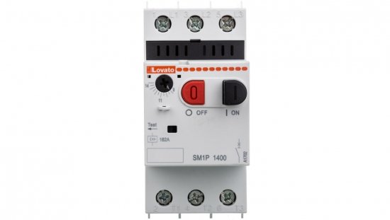 Wyłącznik silnikowy SM1P1400 z przyciskami 9-14A 25kA 400V SM1P1400
