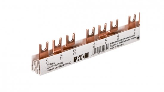 Szyna łączeniowa 3P 80A 16mm2 widełkowa Z-GV-16/3P HS 271065