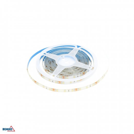 TAŚMA LED PREMIUM 12V DC 2835 300LED/5M 4,8W/1M IP65 BIAŁA CIEPŁA