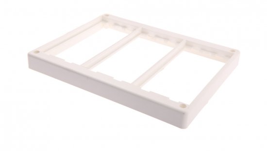 Simon Connect Ramka potrójna 6xK45 uniwersalna czysta biel SM302/9