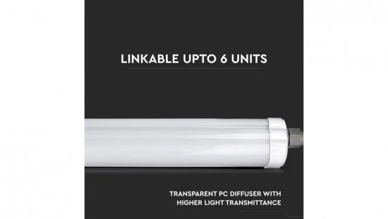 Oprawa hermetyczna LED 48W 5760lm 6400K IP65 1500mm Seria-G 216286