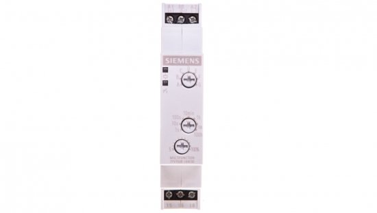 Przekaźnik czasowy 1P 3A 0,05sek-100h 12-240V AC/DC wielofunkcyjny 7PV1508-1AW30