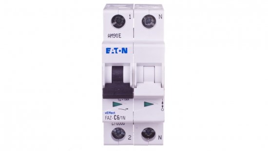 Wyłącznik nadprądowy 1 N C 6A 15kA AC FAZ C6/1N 278668