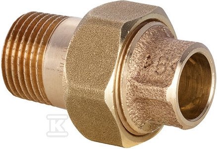 ZŁĄCZKA GRZEJ BRĄZ  4341G 18X3/4  LWX