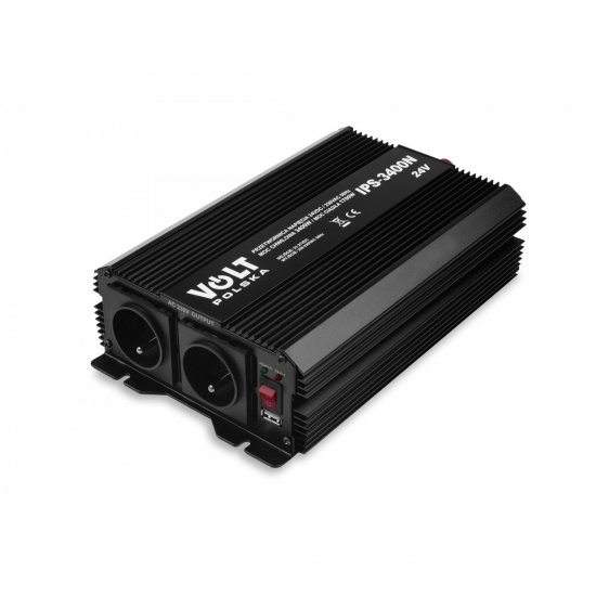 Przetwornica napięcia IPS 3400 N 24/230V (1700/3400W) + USB