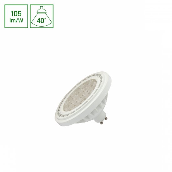 LED AR111 GU10 230V 10W BASIC SMD 40ST WW BIAŁY SPECTRUM
