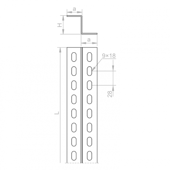 Zetownik 30x35mm 2m 2mm ZC30H35/2 630420