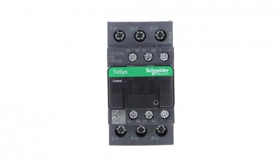 TeSys Deca Stycznik mocy 32A 3P 110V DC 1Z 1R LC1D32FD