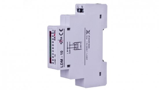 Wskaźnik napięcia modułowy 1-fazowy L-N 195-245V LDM-10 EXT10000030