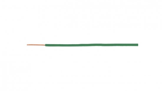 Przewód instalacyjny H07V-U (DY) 2,5 zielony /100m/